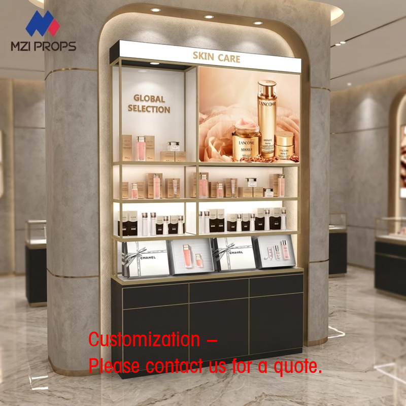 Luxury Skincare Retailers - Luxe cosmetica displaystand voor detailhandel, met