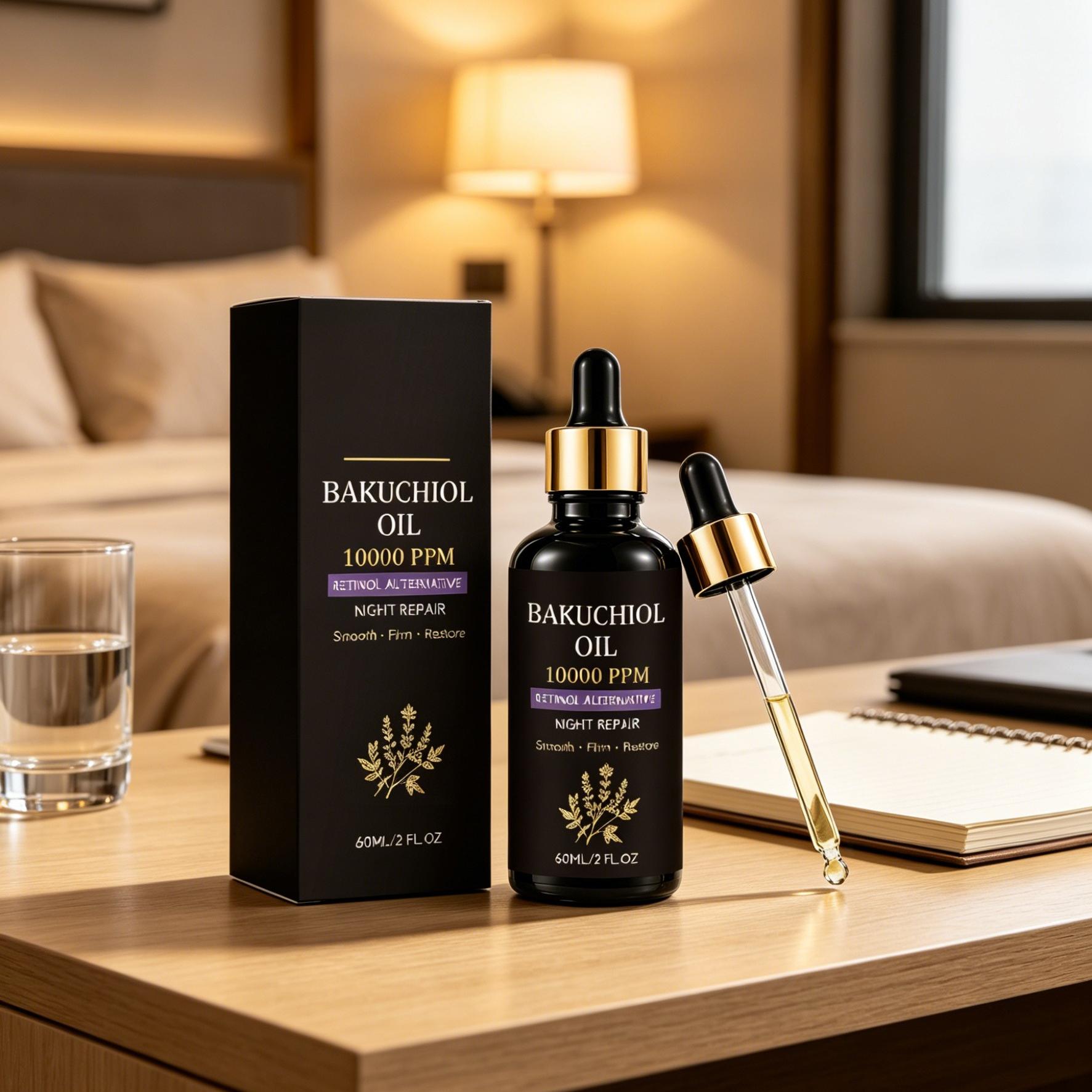 Bakuchiol olie anti-rimpelverw - Bakuchiol Night Oil recensie en prijs