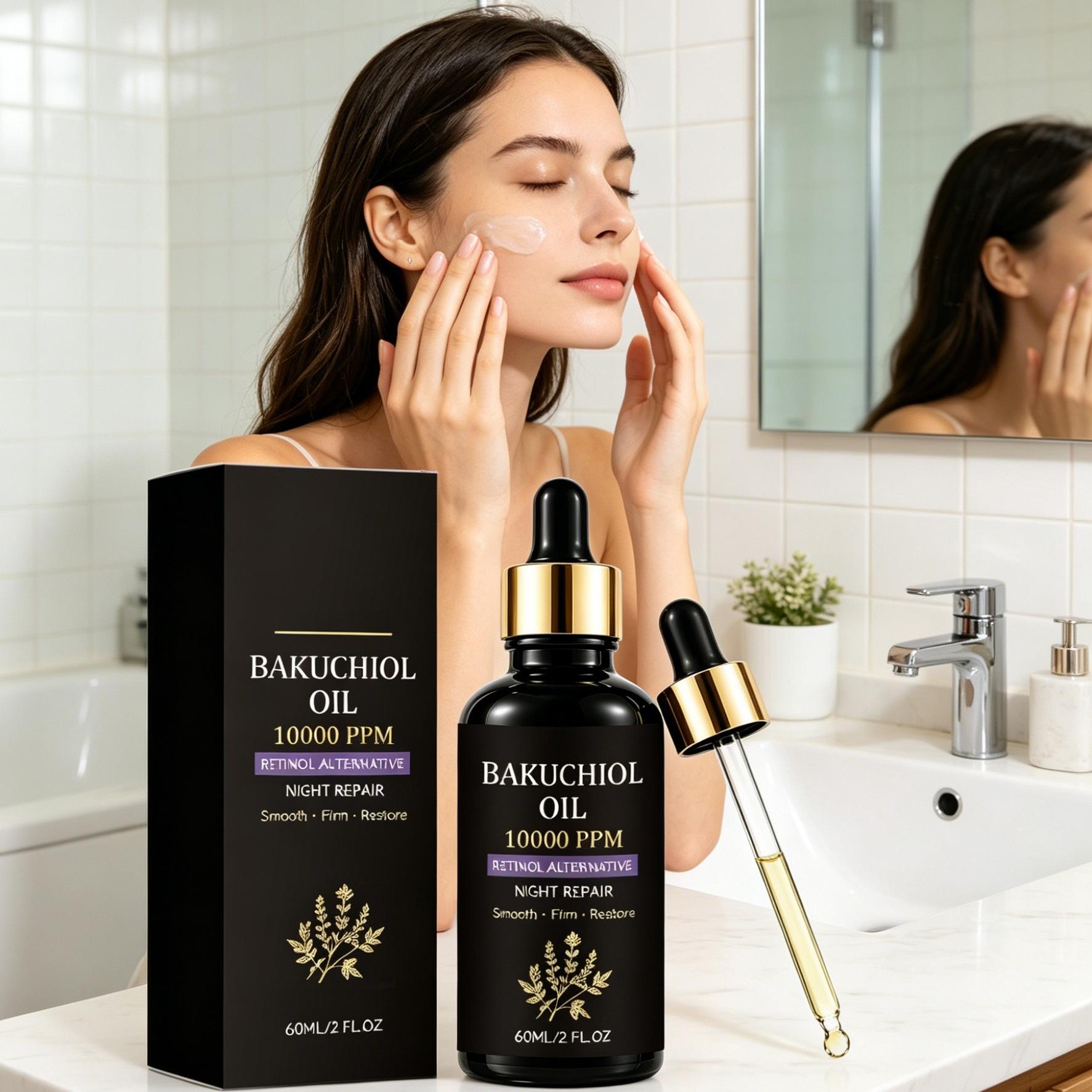 Bakuchiol olie anti-rimpelverw - Bakuchiol Night Oil recensie en prijs