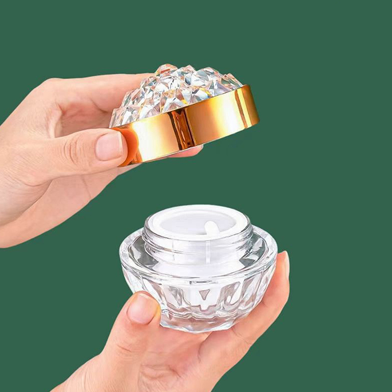 Luxe Diamond 50g glazen gezich - Luxury Skincare Containers recensie en prijs