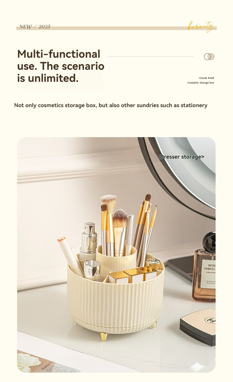 Lichte luxe gouden voetjes 360 - Luxury Skincare Containers recensie en prijs